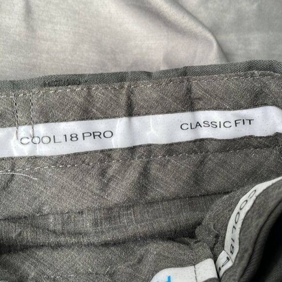 Haggard cool 18 Pro dark grey dress pants hidden elastic waist 36”w 32” inseam - Picture 5 of 8